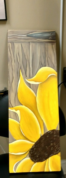 Sun Flower Painting - Picture 2 of 2